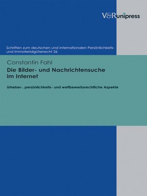 cover image of Die Bilder- und Nachrichtensuche im Internet